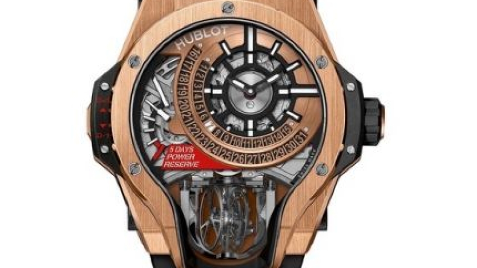 Hublot MP-09 Tourbillon Bi-Axis Watch. A Masterpiece of Precision and Innovation